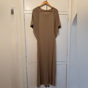 Elegant Tan Dress